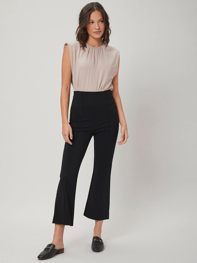 Monica CROPPED FLARE LEG PANTS