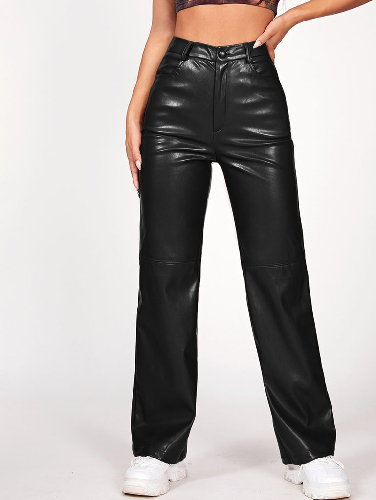 Jallie PETITE Leather Pants