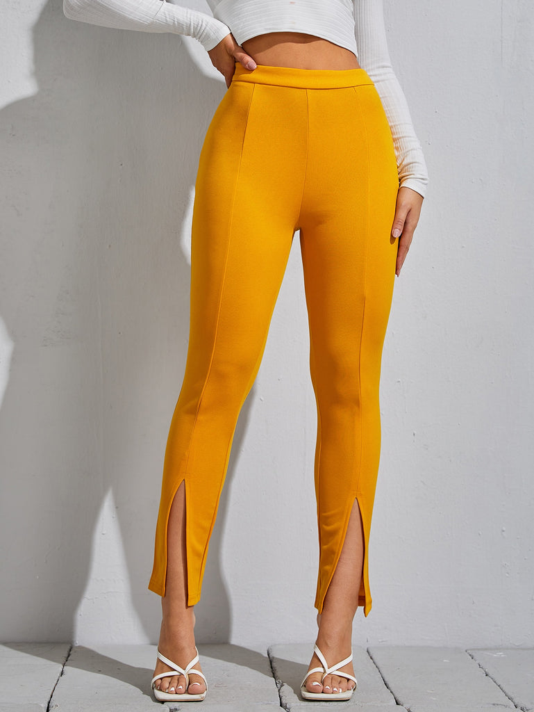 Your love Split Hem Pants