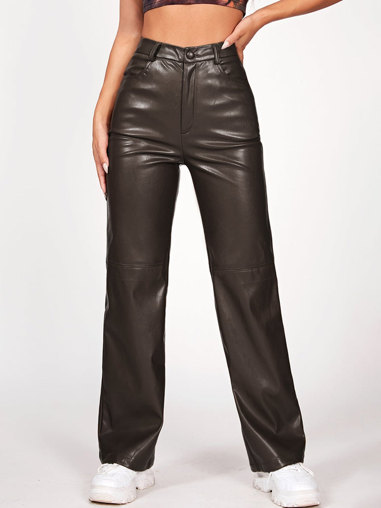 Jallie PETITE Leather Pants