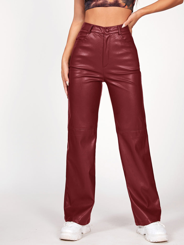 Jallie PETITE Leather Pants
