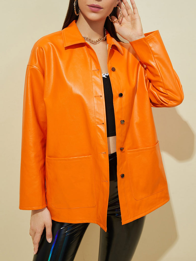 Lisa Leather Cardigan