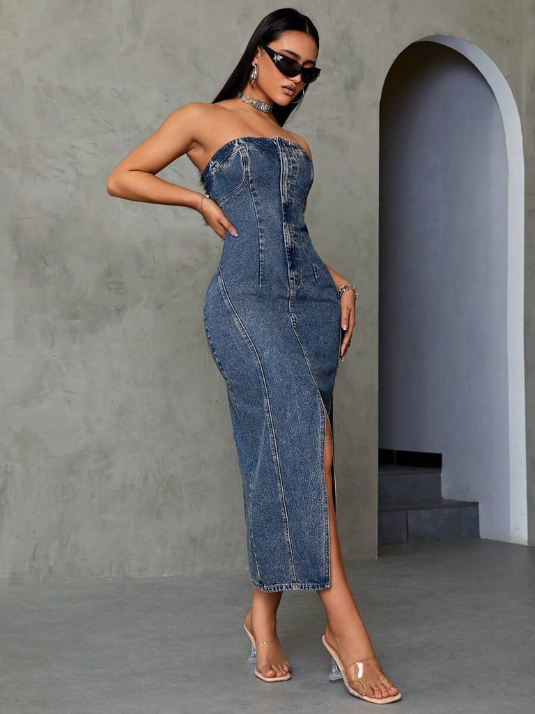 Suni Denim Dress