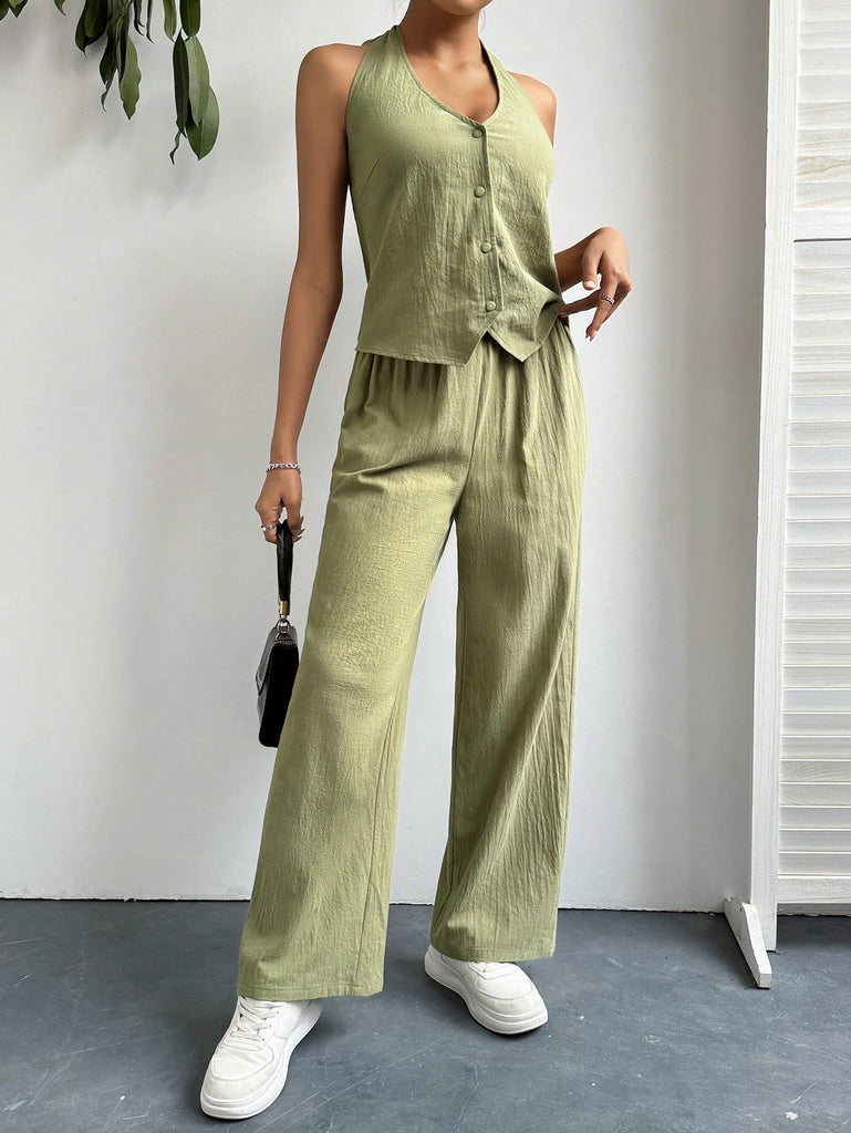 Nyssa Top & Wide Leg Pants