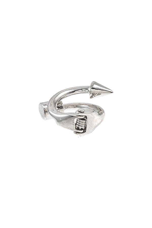 Swirl Nail Hinge Ring