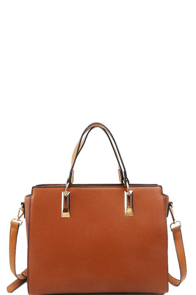 Modern Chic Stylish Satchel With Long Strap