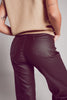 Mary Faux Leather Trousers