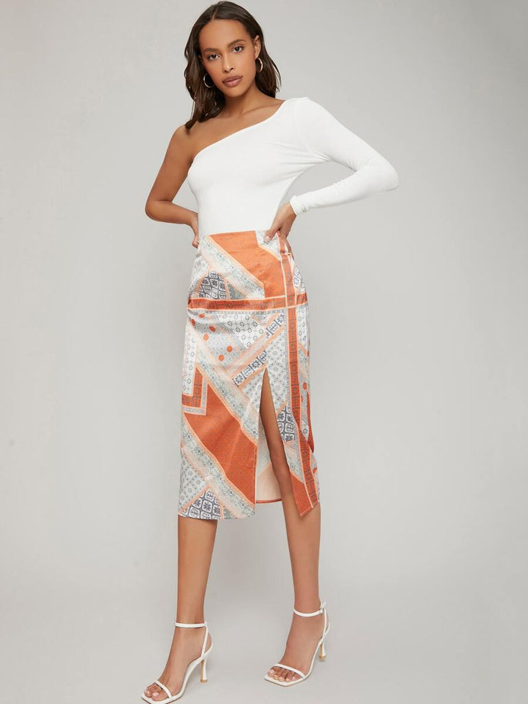 Make A Scene SLIT PENCIL SKIRT