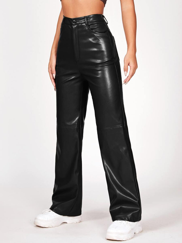 Jallie PETITE Leather Pants