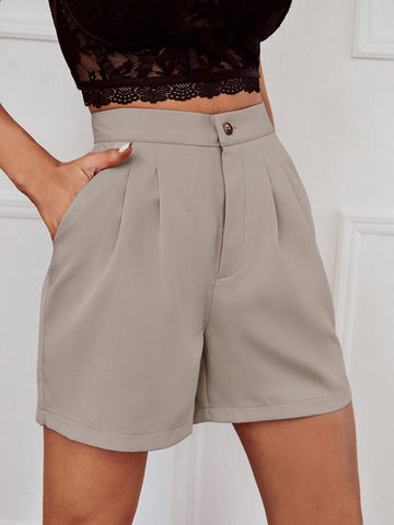 Denise Leather Shorts