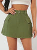 Jill Flap Pocket Denim Skirt