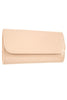 Patent detail clutch bag