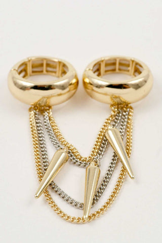 Mini cz simple stud earrings set